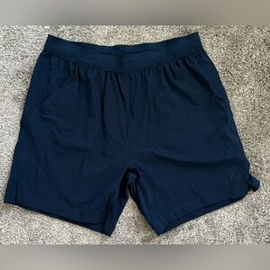 NWOT Gymshark Hybrid Slim Fit 6” Shorts in Navy, Large